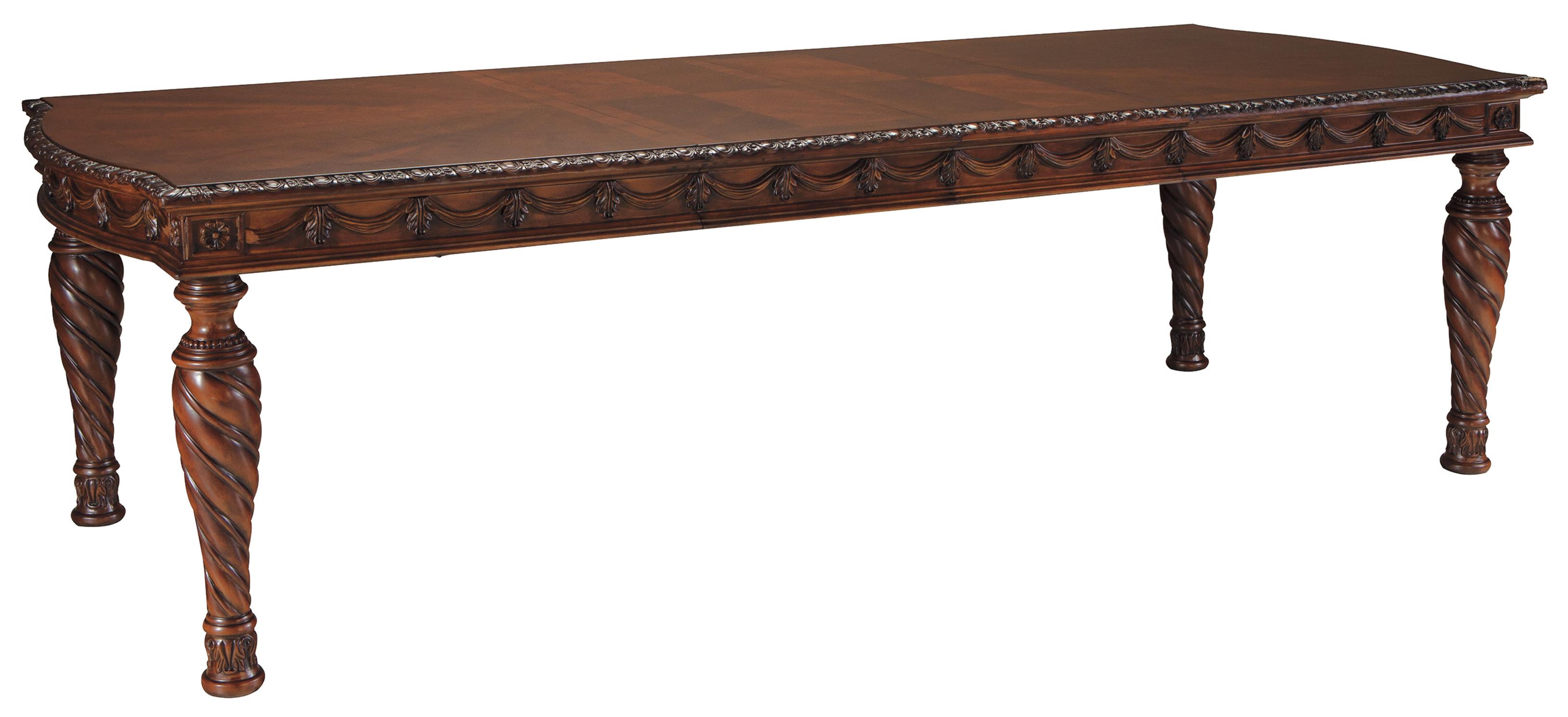 Old World Rectangular Extension Dining Table Rotmans Dining Tables